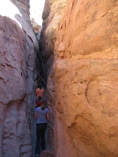 going through slot