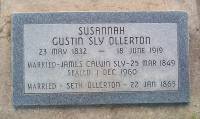 images/Head Stone Sly/Susannah Gustin Headstone.JPG
