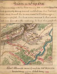 Battle of Chickamauga Map